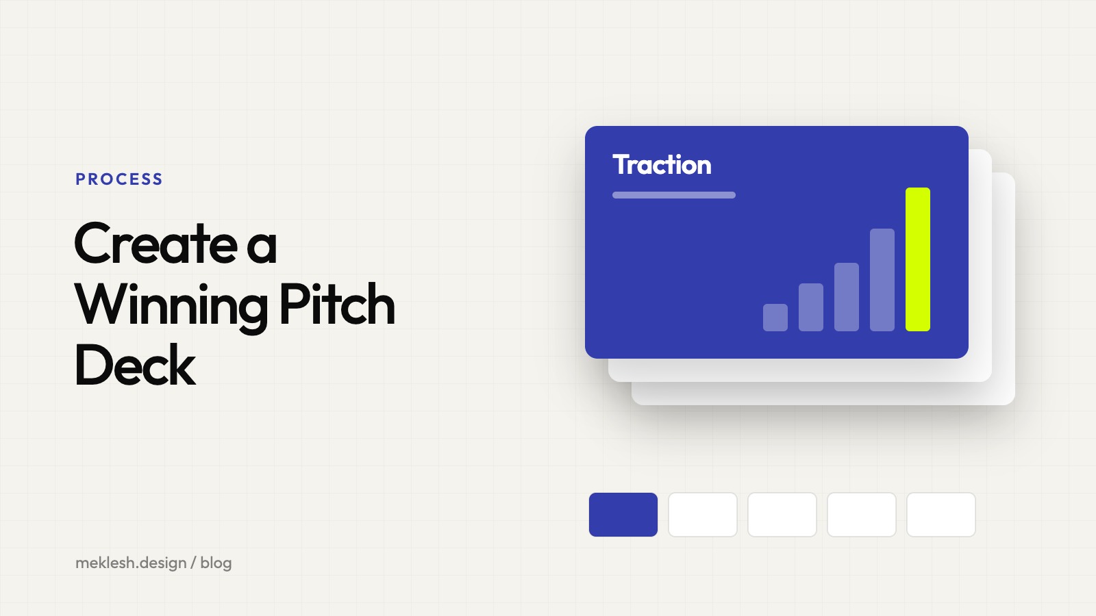 Skapa ett pitch deck som vinner