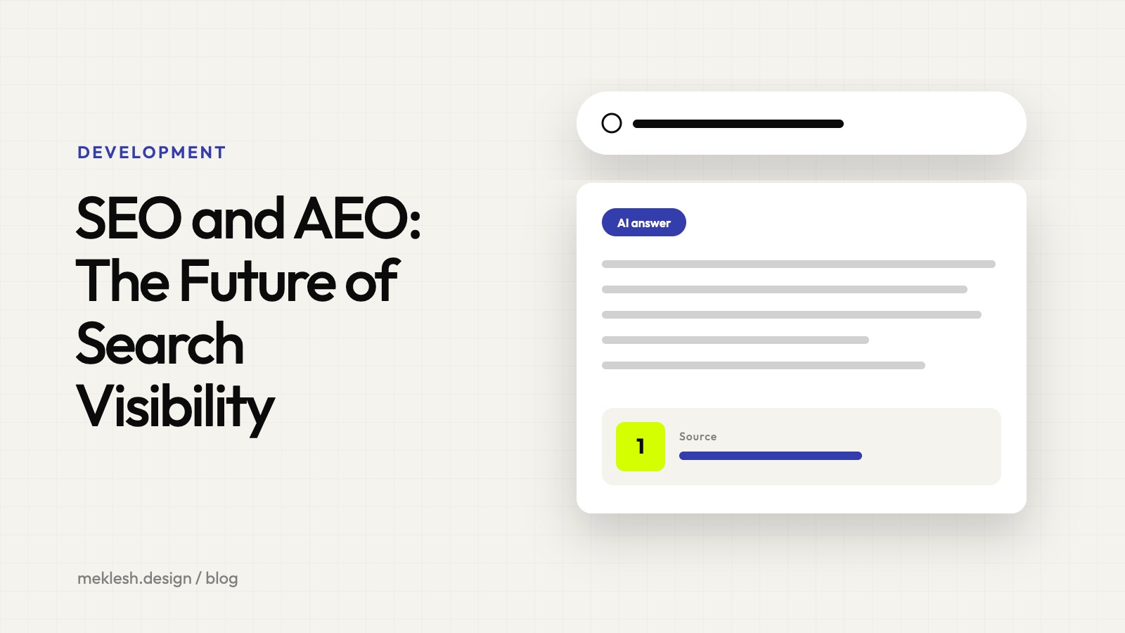 SEO och AEO: Framtidens sökbarhet