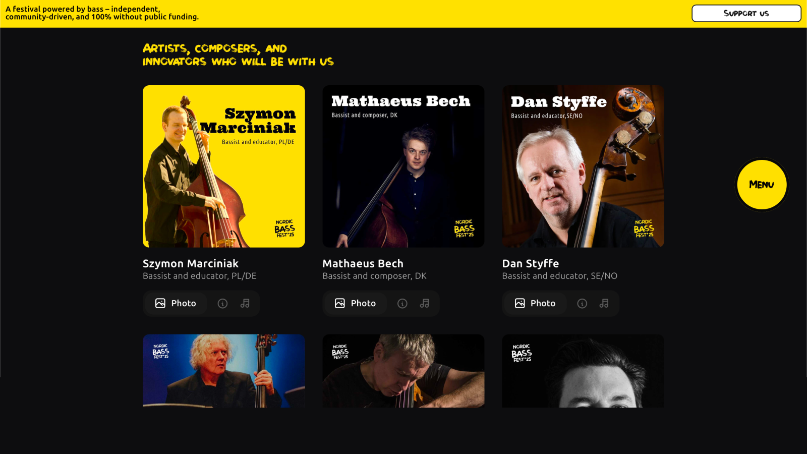 Nordic Bass Fest — Identitet & Visuell Riktning