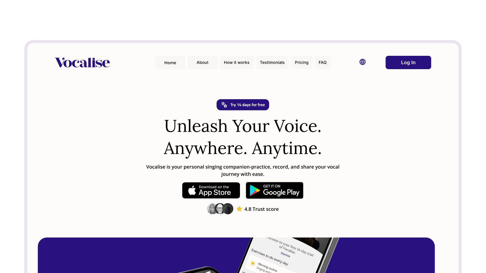 Vocalise — Analys & Strategi