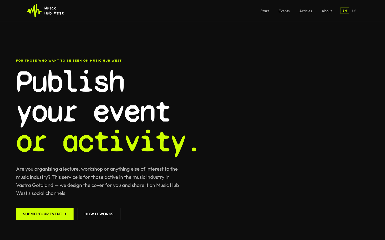Music Hub West — CMS + Bilingual Launch
