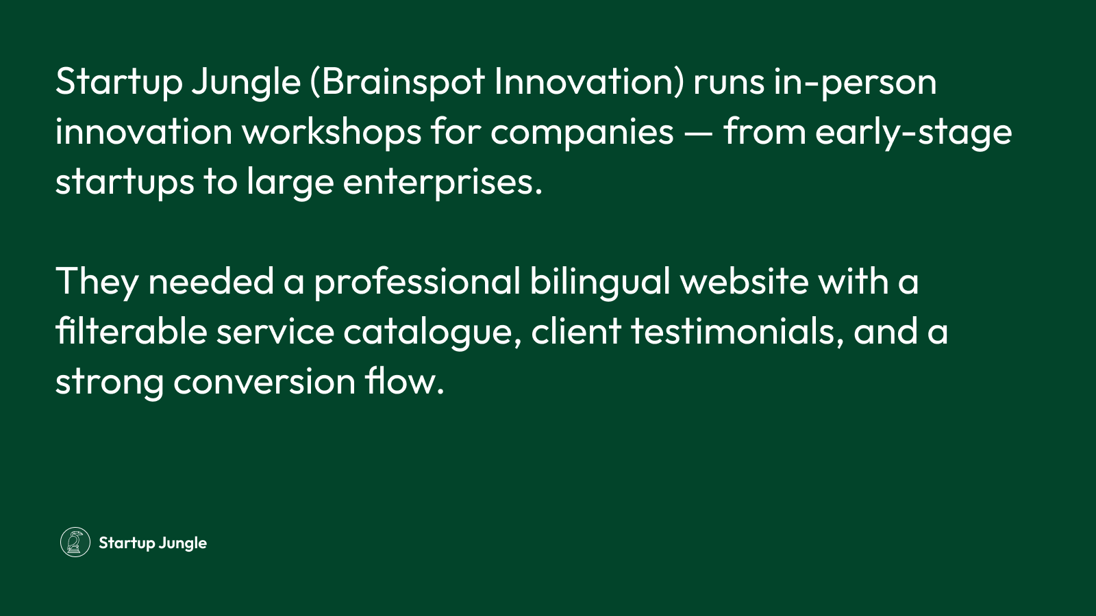 Startup Jungle — 2